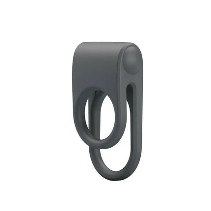 Silicone Ring Julie vibrating penis ring for enhanced couple intimacy, made from flexible silicone and ABS for comfort and performance.