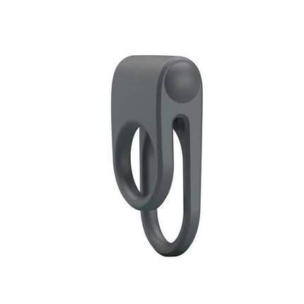 Silicone Ring Julie vibrating penis ring for couples, made from soft silicone and ABS, enhanced for comfort and longer-lasting performance.