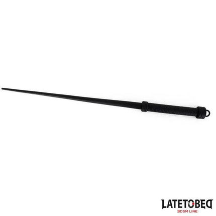 LATETOBED Silicone Whip Black 63.5cm with a striking black finish, designed for tempo-setting play. Precision-crafted silicone whip.