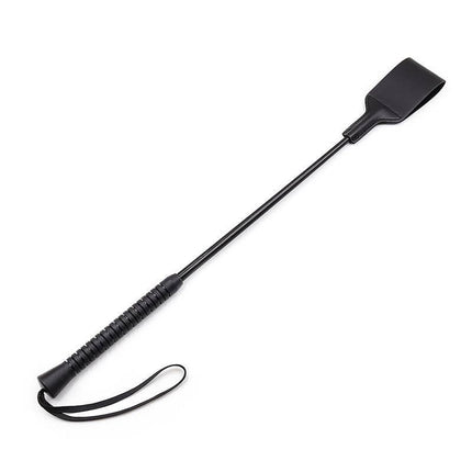 Simple Crop 54 cm classic riding crop with textured handle from Latetobed BDSM Line