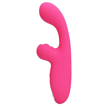 Skylar Bunny Vibrator and Thumping Pink multifunction silicone vibrator