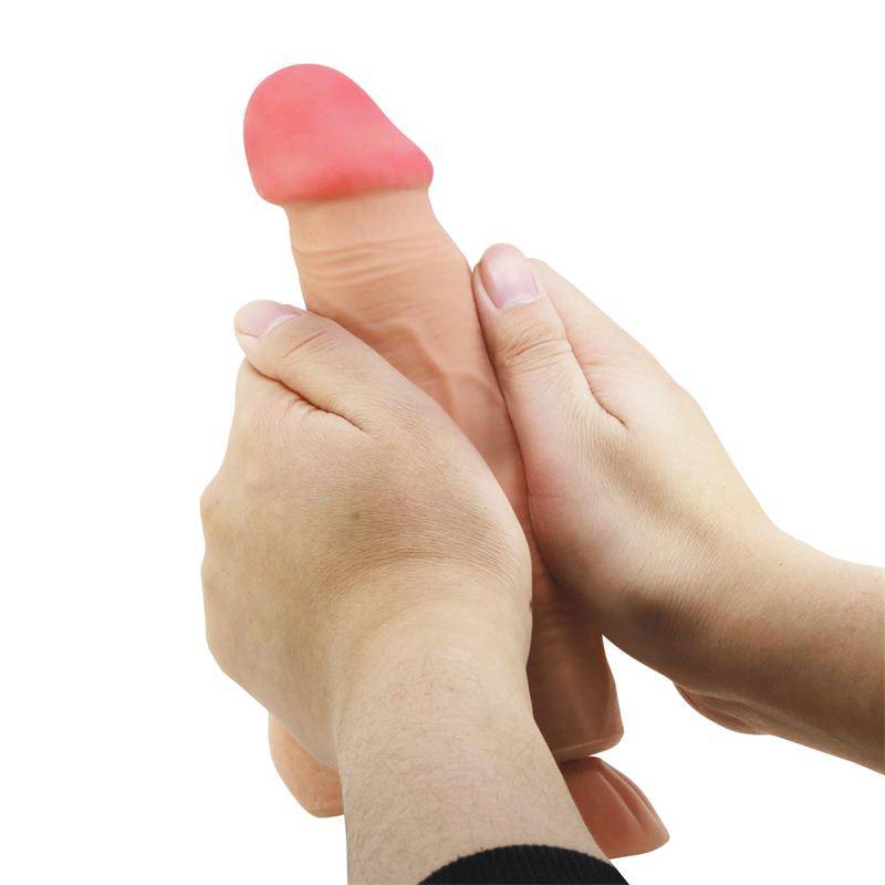 Sliding Skin Realistic Dildo 21.8 cm - secretsextoys.store