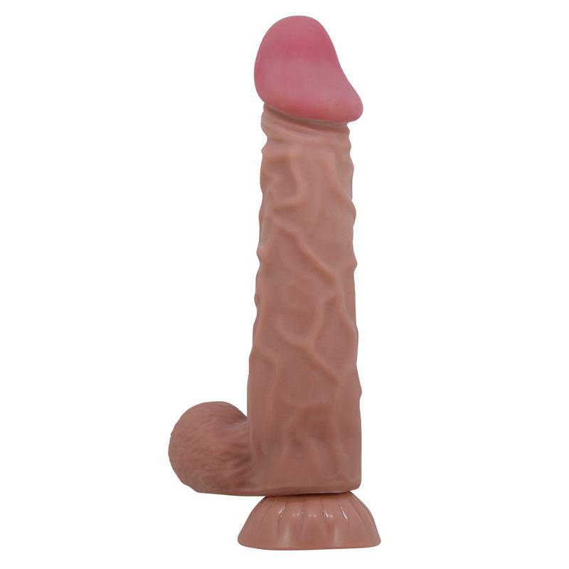 Sliding Skin Realistic Dildo 24 cm - secretsextoys.store