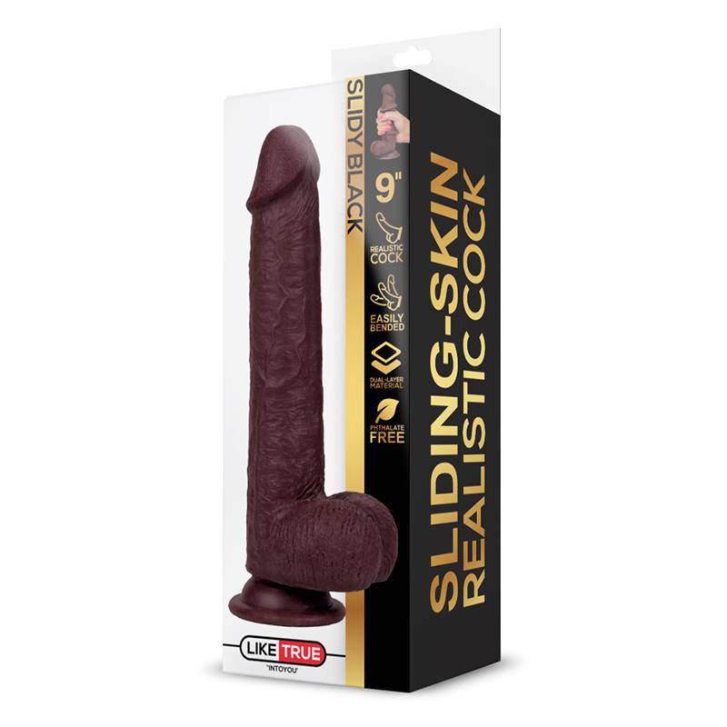Slidy Realistic Dildo Dual Layer Retractable and Adjustable 9 - secretsextoys.store
