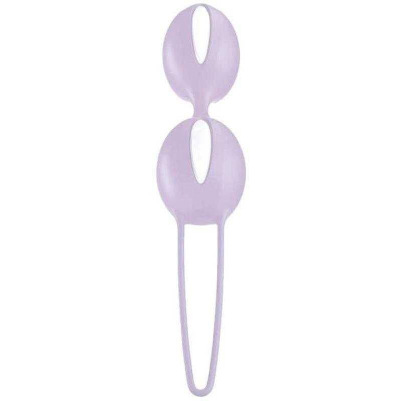 Smartballs duo Kegel Balls White/Pastel Lilac - secretsextoys.store
