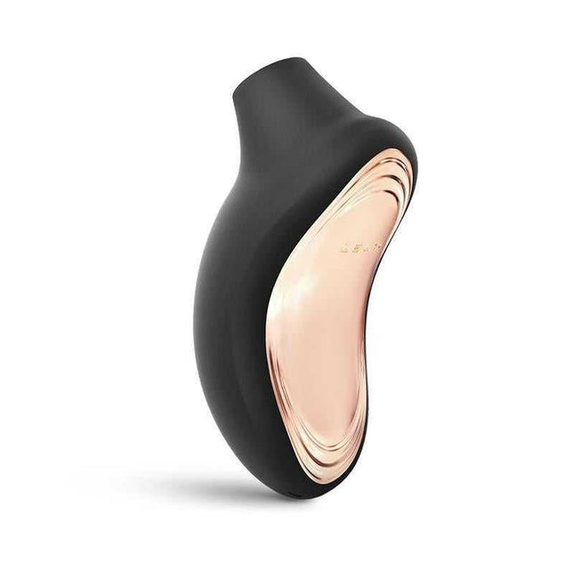 Sona 2 Citoris Sucker Black - innovative sonic wave clitoral stimulator in sleek black design