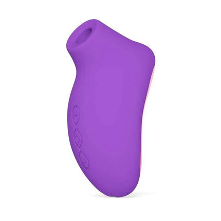 Sona 2 Travel Clitoris Sucker Purple - Compact LELO stimulator for on-the-go pleasure with SenSonic technology.