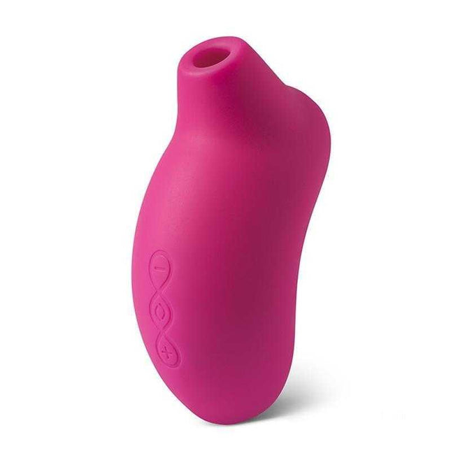 Sona Cruise Clitoris Sucker Cerise by LELO, a pink sonic stimulator with Cruise control technology for enhanced pleasure.