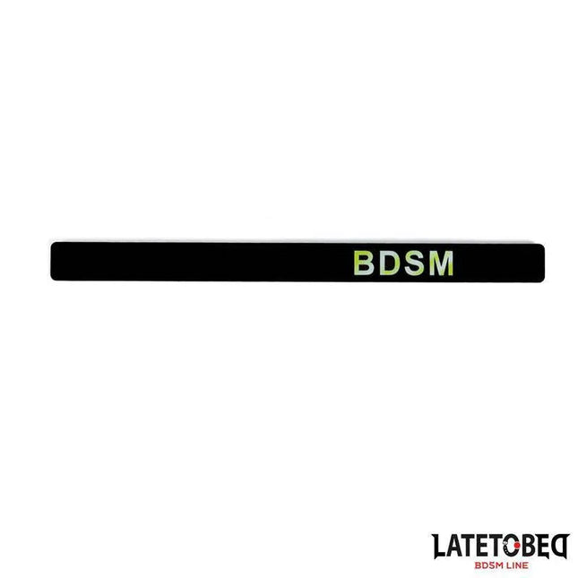 Spanking Paddle 38 cm by Latetobed, BDSM tool for couples, made of durable PVC for precision and control.