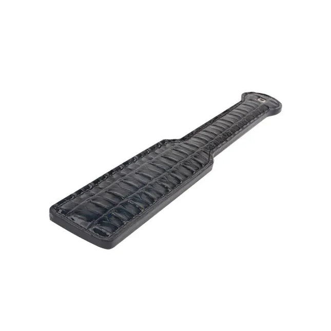 Spanking Paddle Punish Me, PU material, ergonomic handle, 34 cm, perfect for playful, controlled intimate exploration.