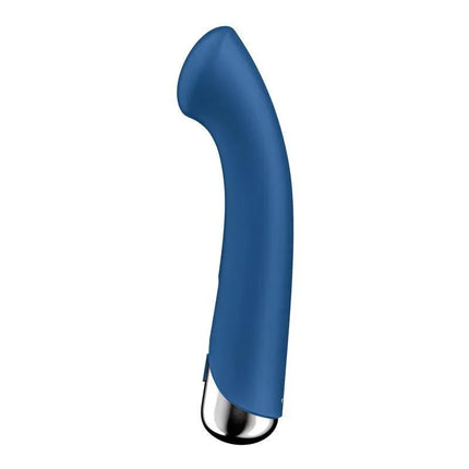 Spinning G-Spot 1 Vibe and Rotator Blue featuring a sleek design for enhanced stimulation.