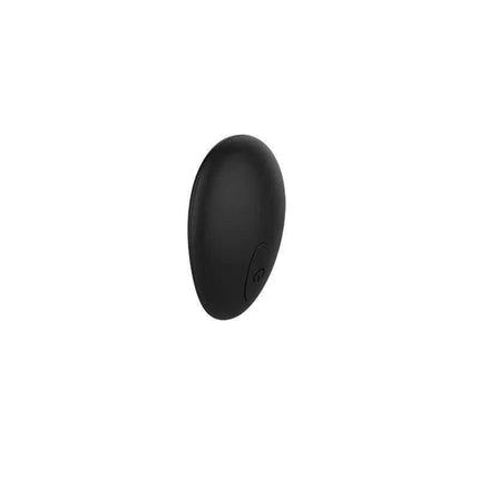 Remote control for Spiral Vibration Anal Plug with Remote Control, featuring a sleek black design for versatile sensory experiences.