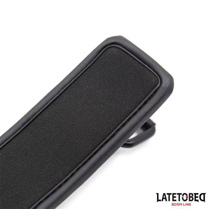 Close-up of Sponge Lined Handcuffs from Latetobed BDSM Line, showcasing sponge-lined interior for comfort and secure restraint.