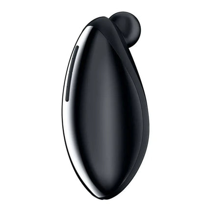 Spot On 2 Black lay-on vibrator with powerful vibrations and elegant design in black silicone