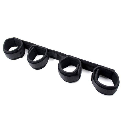 Spreader Bar with Rigid Bar and Soft Cuffs, premium BDSM accessory for controlled play and comfort by Latetobed.