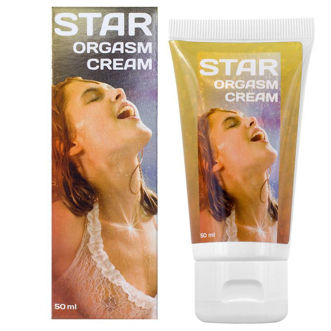 Star Orgasm Booster Cream 50 ml packaging and tube image