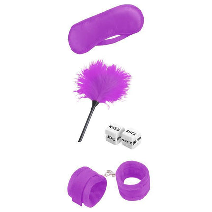 Starters Bondage Set 4 Pieces Purple for playful and intimate exploration.