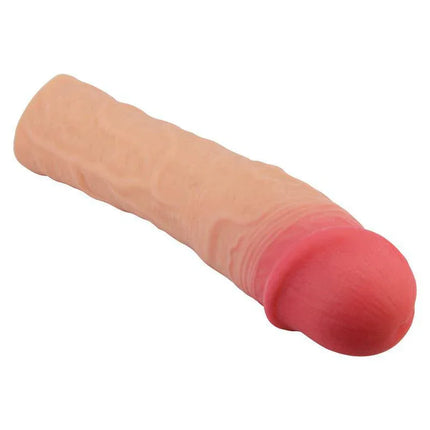 Stevenson Penis Extended lifelike erection-enhancing penis sleeve for increased pleasure and support