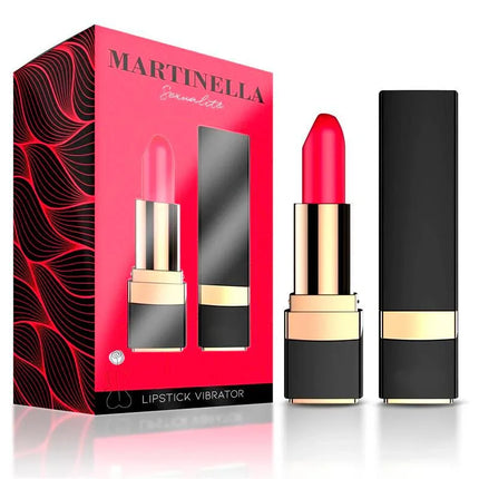 Stimulating Lipstick 10 Vibrating Functions Magnetic USB in packaging, a discreet lipstick-shaped vibrator for pleasure and convenience.
