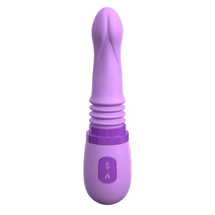 Stimulator Her Personal Sex Machine with 7 functions and heating feature, purple color, designed for customizable self-care experience.