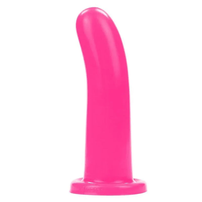 Stimulator Holy Dong 6 Liquid Silicone Pink with suction base for versatile use