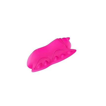 Pink silicone Stimulator Madam Fuchsia massager with powerful engine, silent operation, and waterproof design, ideal for travel.