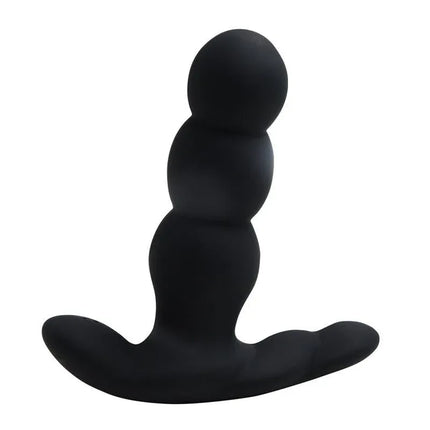 Stimulator Pearl Black - Intimate stimulator for G-spot and A-spot pleasure with 7 vibration and rotation functions, wireless remote