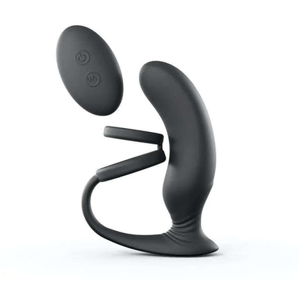 Stimulator with Remote Control Double Game ergonomic dual-action device for targeted prostate stimulation and enhanced pleasure.