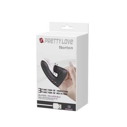 Stimulator Rotator Magic Drill USB Silicone in retail packaging