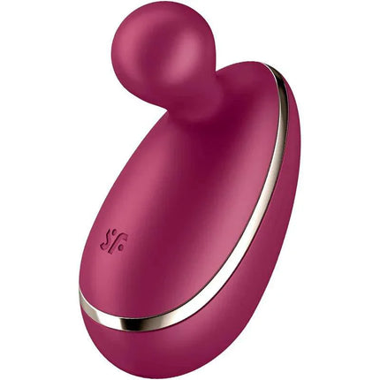 Stimulator Spot On 1 Berry vibrational toy, ideal for beginners, with silicone build and rounded tip in bright berry color.