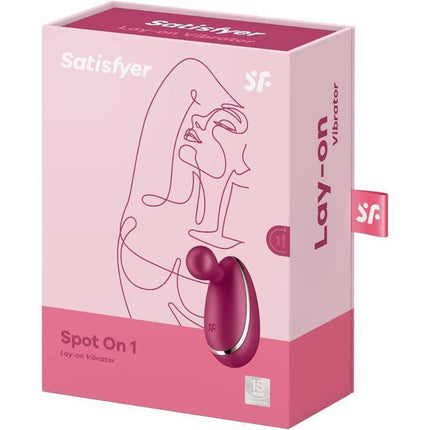 Stimulator Spot On 1 Berry with 12 vibration functions, powerful engine, and colorful design ideal for beginners and advanced users.