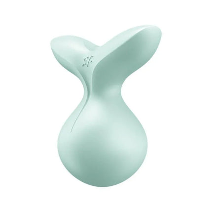 Stimulator Viva la Vulva 3 Mint clitoral stimulator with rounded tip and wide base in mint color.