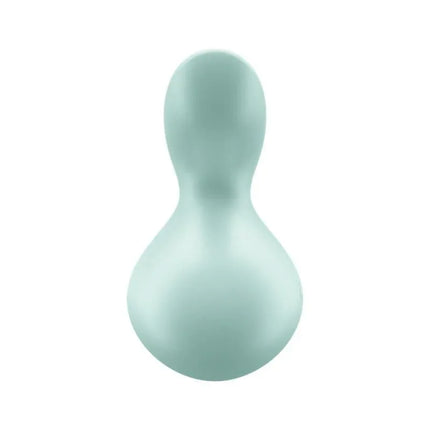 Stimulator Viva la Vulva 3 Mint with a rounded tip for precise clitoral stimulation and a wide base for easy grip.