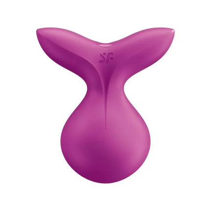 Stimulator Viva la Vulva 3 Violet silicone clitoral stimulator with ergonomic design for comfortable grip and 12 vibration functions