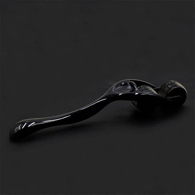Stimulator Wheel Prick Spike with ergonomic curved handle for precise BDSM play.