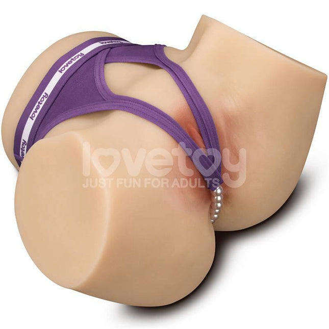 Streetgirls Masturbator Dual Motor Sensation Pulse with Boudoir G-string design on display