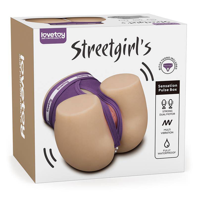 Streetgirls Masturbator with Dual Motor Sensation Pulse - secretsextoys.store