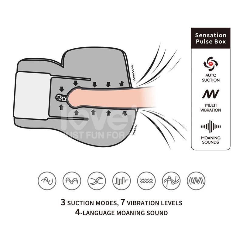 Streetgirls Sensation Pulse with Vibration and Moans - secretsextoys.store