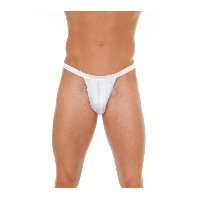 String White One Size Thong made from 100% polyamide, designed for comfort and style with a sensual minimalist design.