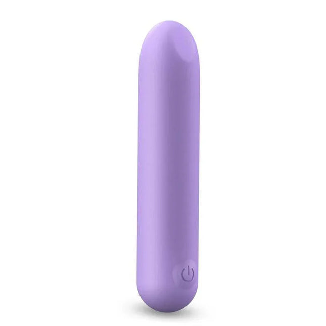 Sulley Vibrating Bullet Liquid Silicone Unibody Bendable USB device in purple with seamless design for comfort and pleasure.