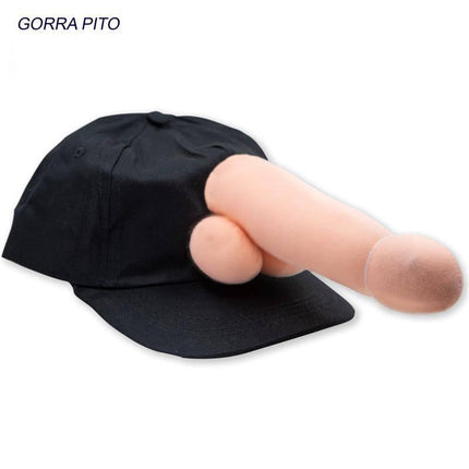 Super Musical Penis Cap black gag hat for party humor