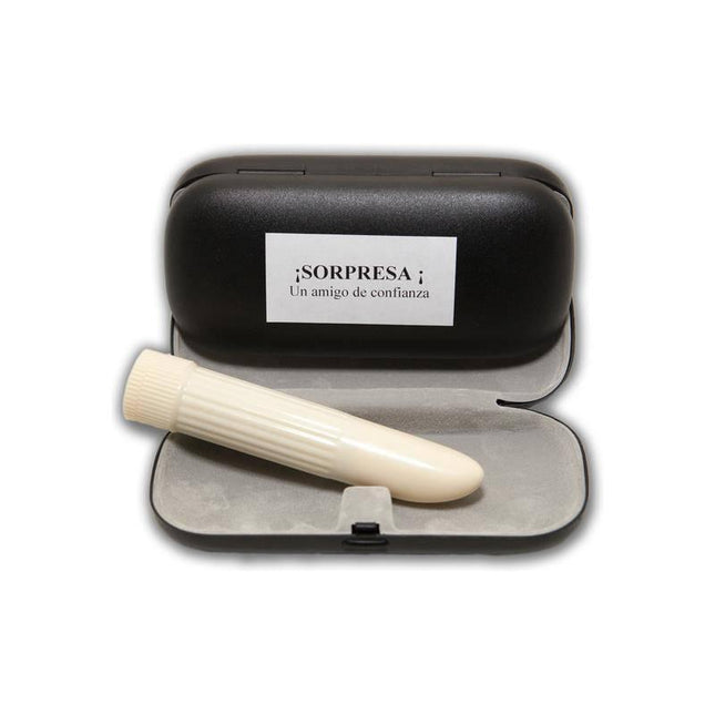 Surprise Cover A Trusted Friend with sleek black case and hidden reveal for playful gifting experience