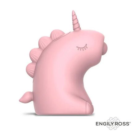 Sweetmoon Massager with Pulse, unicorn-shaped pink massager for clitoral stimulation, featuring five pulsation functions.