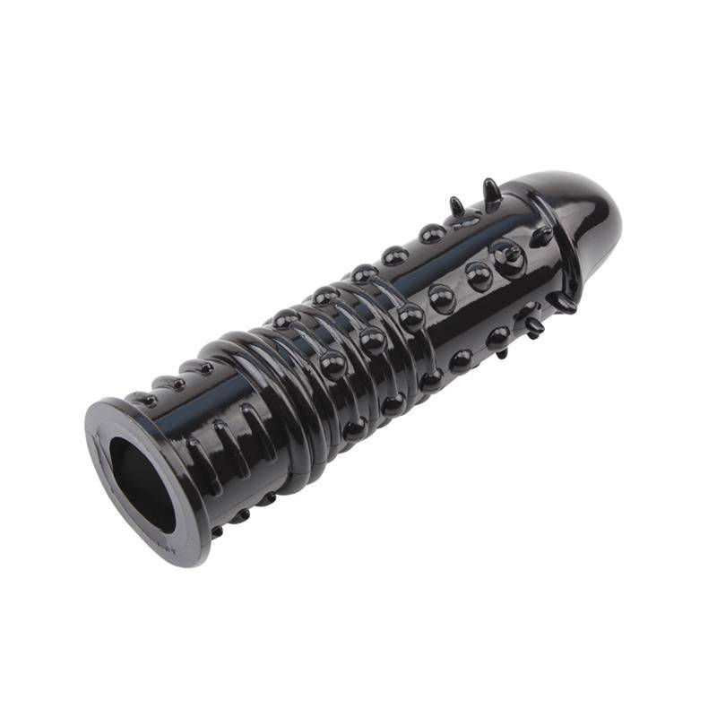 Swirls Sleeve - black - secretsextoys.store