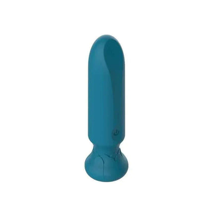 Sword Vibrating Bullet - 10 Vibration Patterns, Waterproof, ergonomic design in teal color