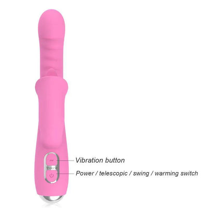 T-May Vibe with Thrusting and Swing Movement in pink, showcasing buttons and sleek design.