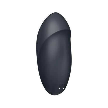 Tap and Climax 1 Vibrator and tapping Black dual-stimulation ergonomic vibrator made of soft-touch silicone.