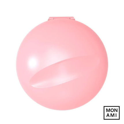 Tapping Stimulator with Magnetic Charging Case, pink compact design for effective external stimulation, ergonomic and portable.