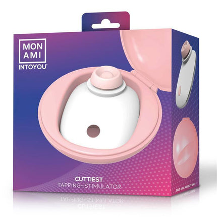 Cuttiest Tapping Stimulator with Magnetic Charging Case in packaging.