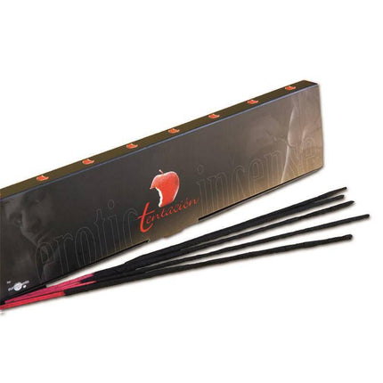 Tentation Erotic Incense Pheromone 20 Sticks Berries with open box and fragrant incense sticks for intimate atmosphere enhancement